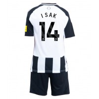 Maglia Calcio Newcastle United Alexander Isak #14 Prima Divisa Bambino 2024-25 Manica Corta (+ pantaloncini)